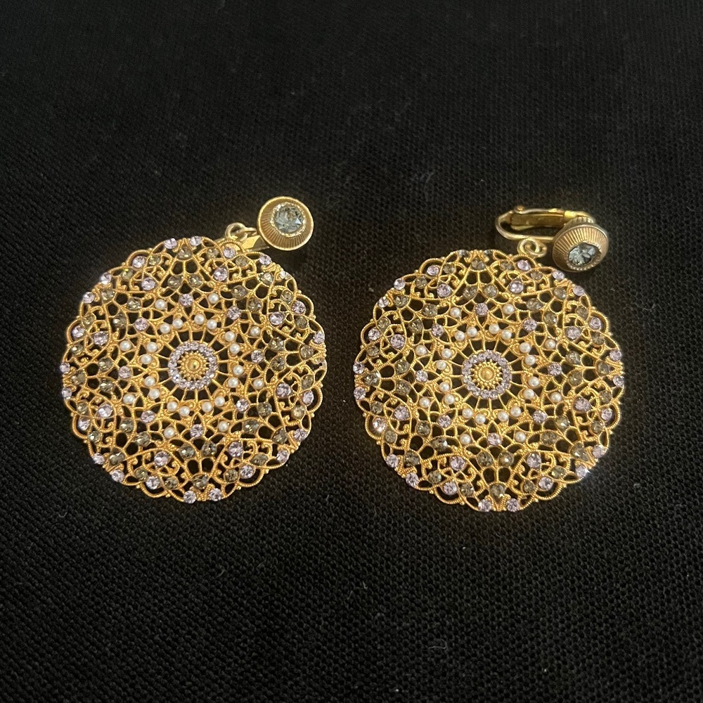 Blue Ruby La Vie Parisienne Earrings